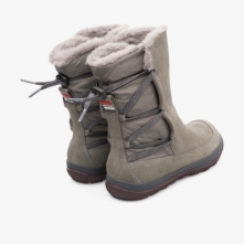 Camper Peu Pista Down Boots Grey - Womens Singapore OLWCTR-971